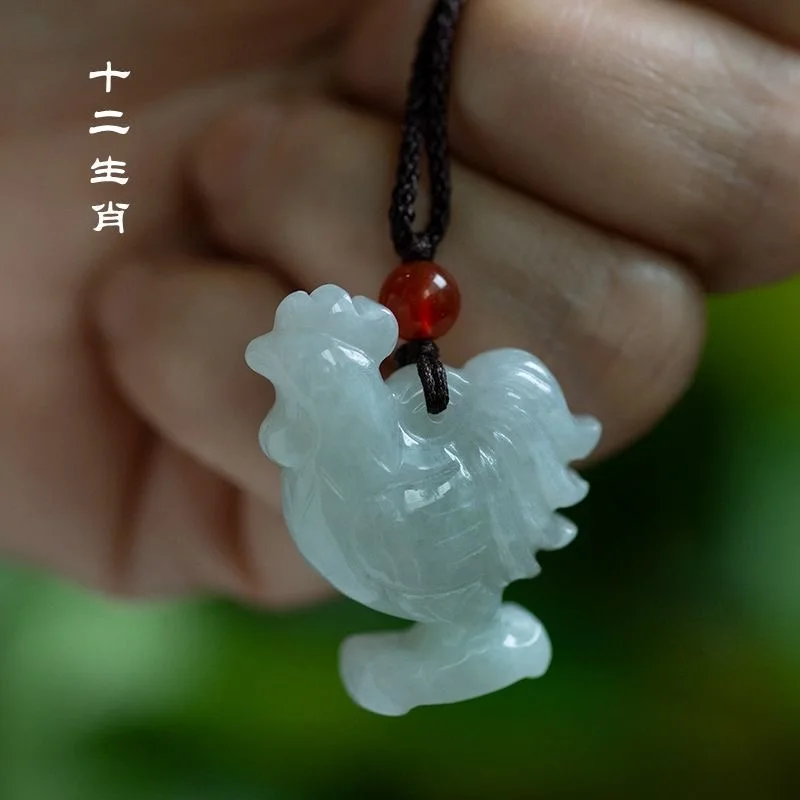 Necklaces - Ожерелье с подвеской из натурального изумруда