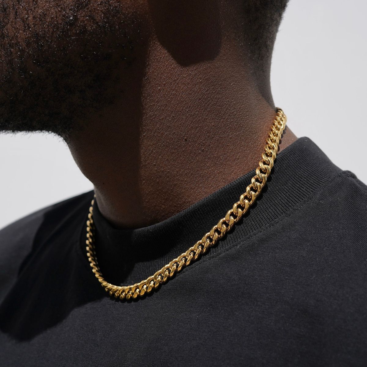 Cuban Link Chain 12Mm - Классическое кубинское ожерелье-цепочка 3-11 мм для
