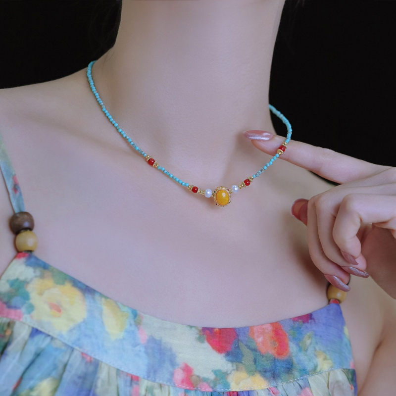 Pearl Choker Necklace Vintage - Новинка: винтажные ожерелья из натурального пресноводного