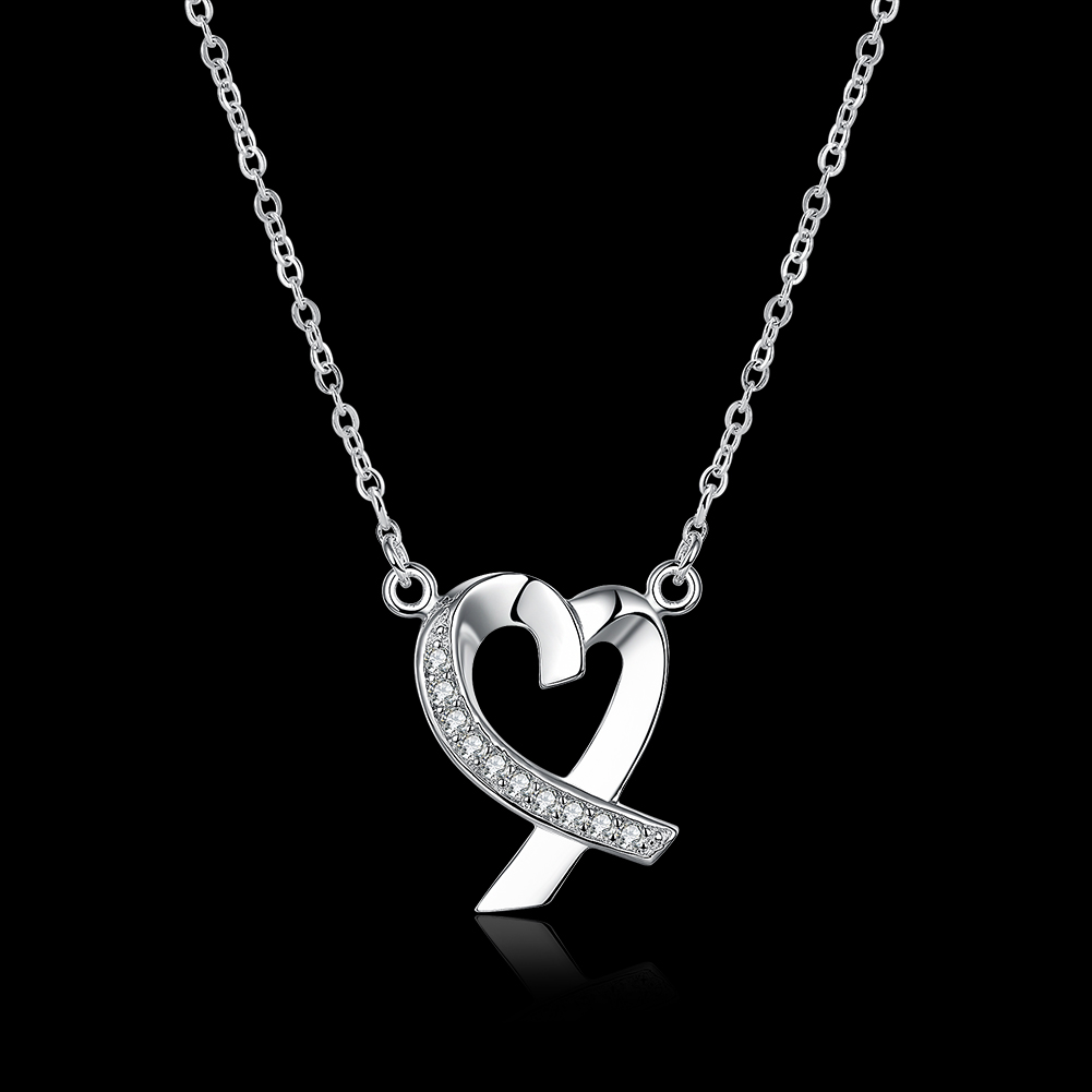 Кулон в виде сердца из стерлин – обзор и цена 925 Sterling Silver Chain Necklace Men