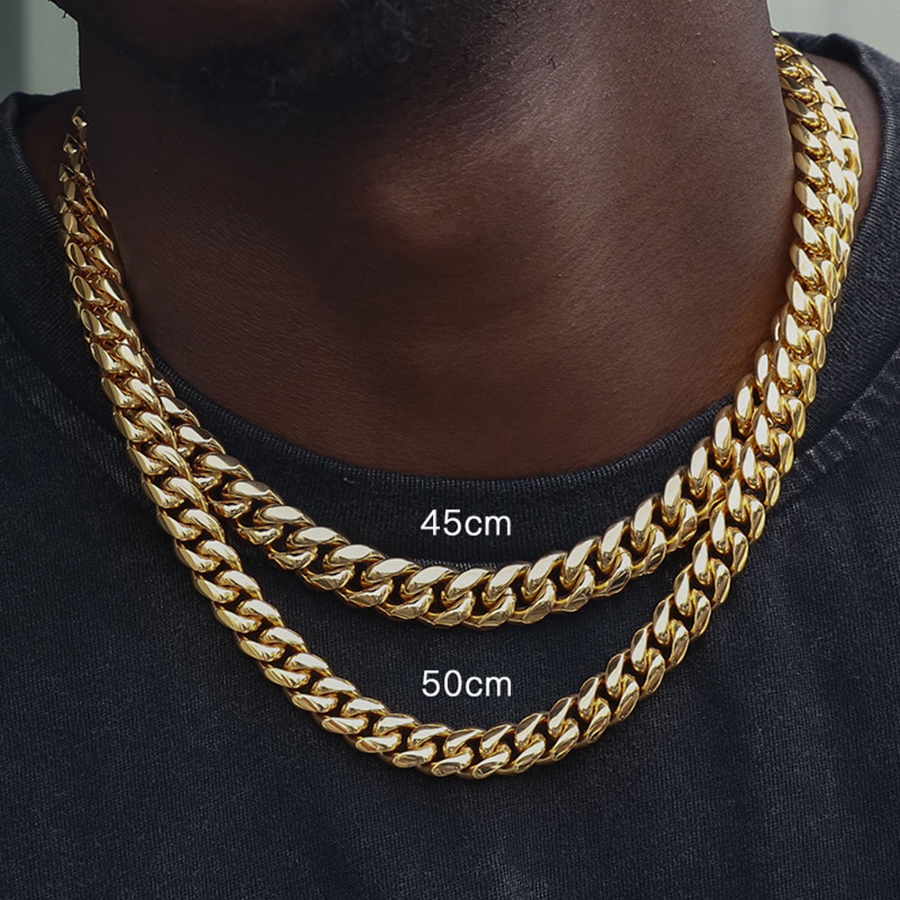 Ожерелье из кубинской цепи Май – обзор и цена Cuban Link Chain 12Mm