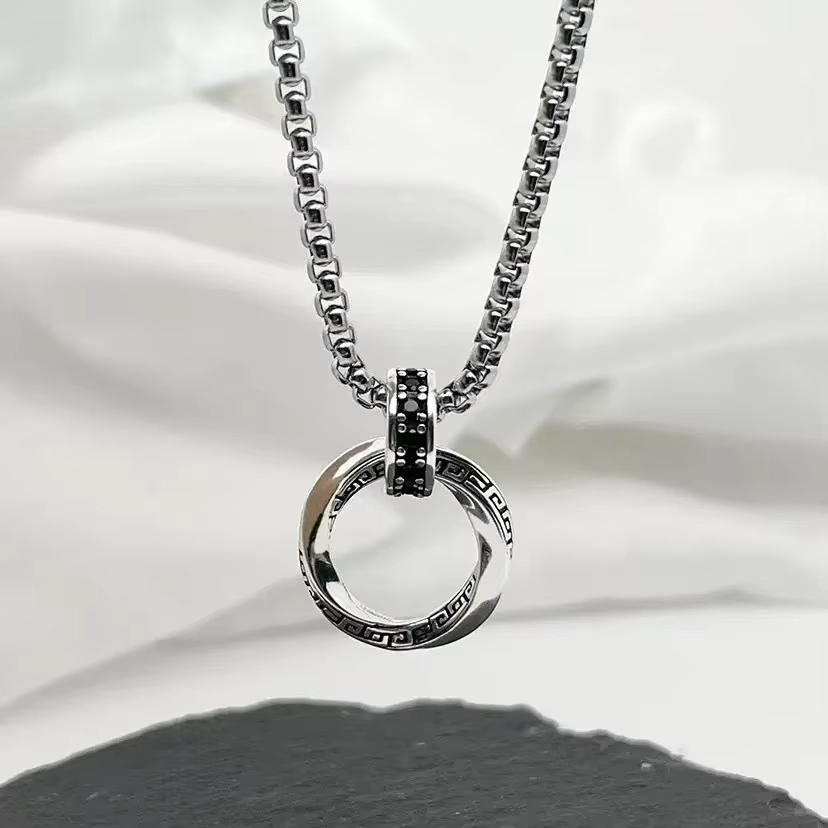 Новое ожерелье из серебра 925  – обзор и цена 925 Sterling Silver Chain Necklace Men