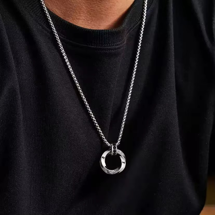 Новое ожерелье из серебра 925  – обзор и цена 925 Sterling Silver Chain Necklace Men