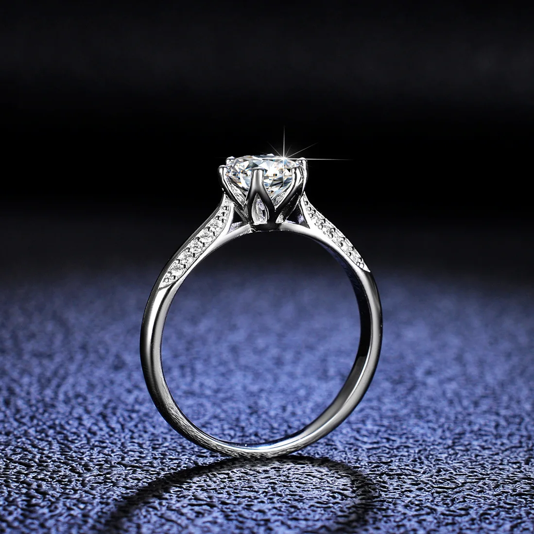 Кольцо для помолвки Lumira с б – обзор и цена Moissanite Engagement Ring 1 Carat