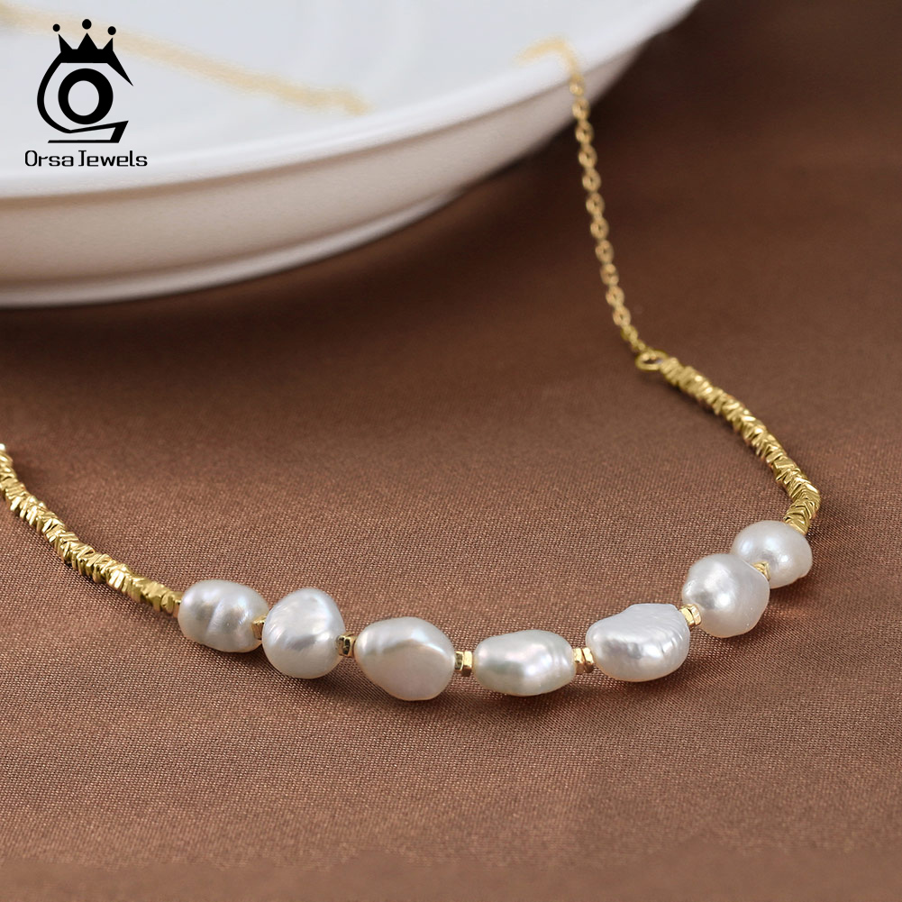 ORSA JEWELS Винтажное ожерелье – обзор и цена Pearl Choker Necklace Vintage