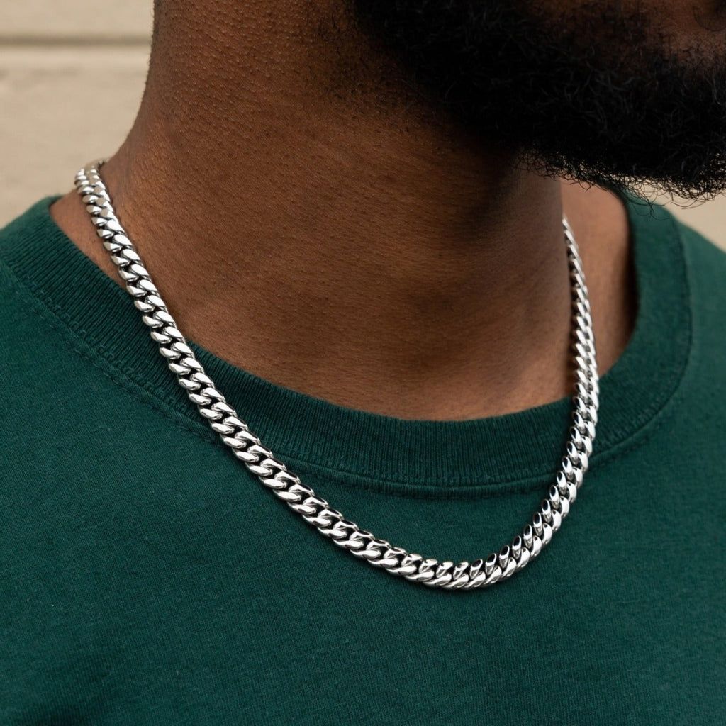 Классическое кубинское ожерель – обзор и цена Cuban Link Chain 12Mm