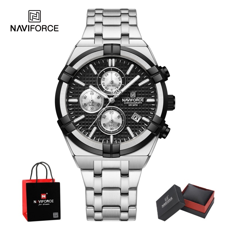 NAVIFORCE – мужские кварцевые  – обзор и цена Watch Accessories