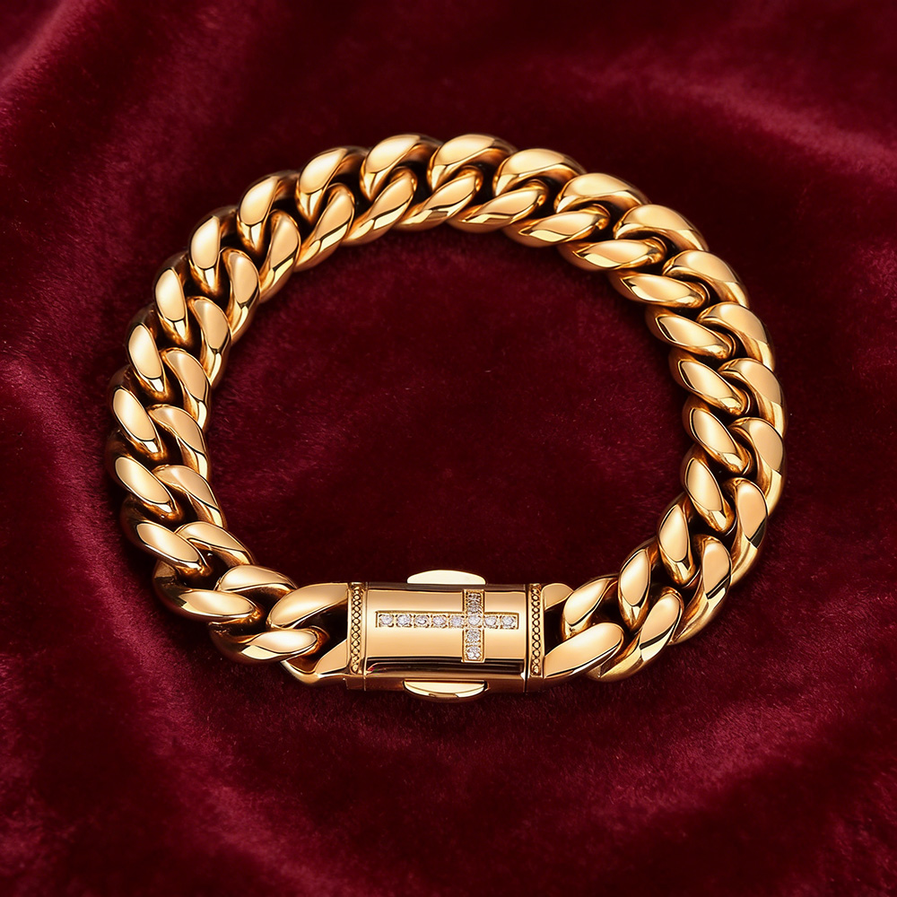 Оптовая продажа: Модный брасле – обзор и цена Cuban Link Chain 12Mm