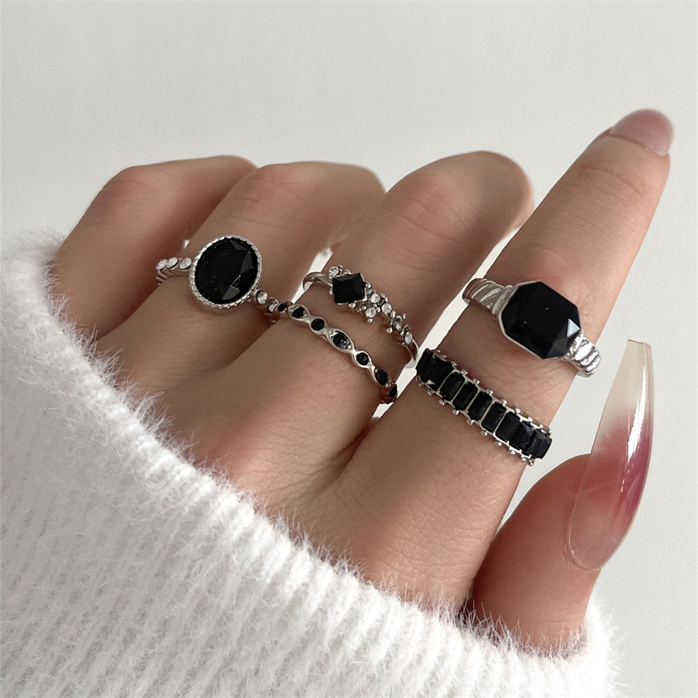Набор колец в ретро-стиле с че – обзор и цена Vintage Punk Knuckle Rings Set