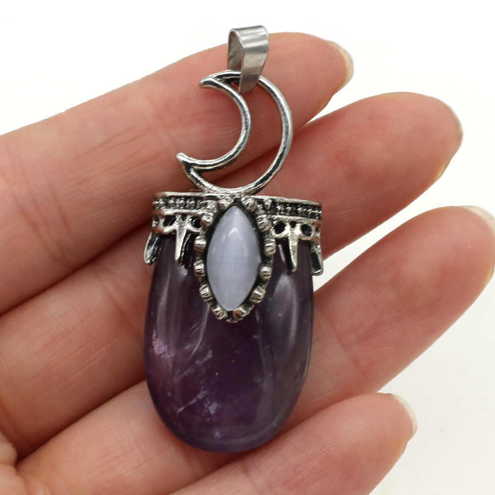Подвеска из натурального камня – обзор и цена Crystal Pendant Necklace Natural Stone